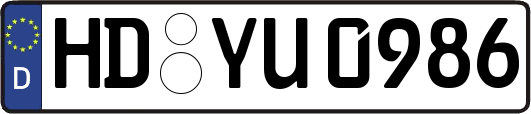 HD-YU0986