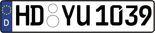 HD-YU1039