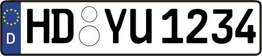 HD-YU1234