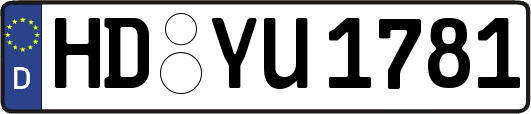 HD-YU1781