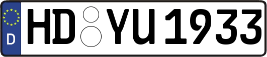 HD-YU1933