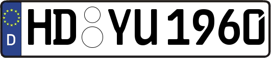 HD-YU1960