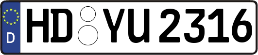 HD-YU2316