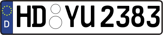 HD-YU2383