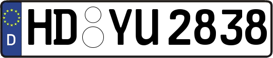 HD-YU2838