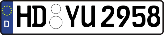 HD-YU2958