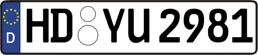 HD-YU2981
