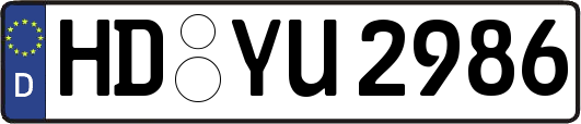 HD-YU2986