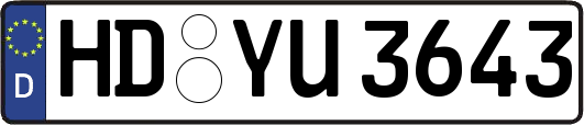 HD-YU3643