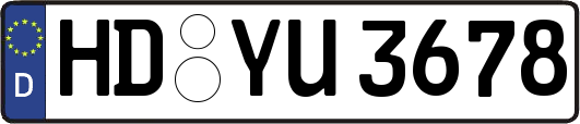 HD-YU3678