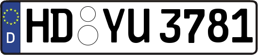 HD-YU3781
