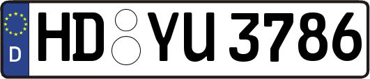 HD-YU3786