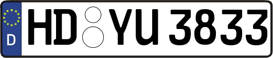 HD-YU3833