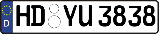 HD-YU3838