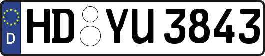 HD-YU3843