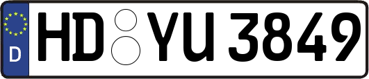 HD-YU3849