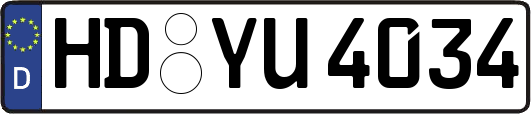 HD-YU4034