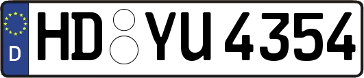 HD-YU4354