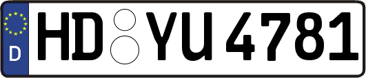HD-YU4781
