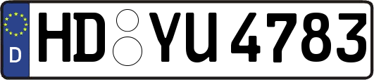 HD-YU4783