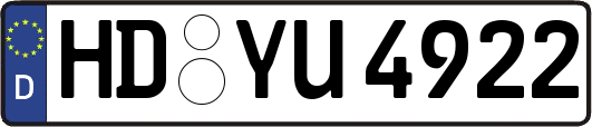HD-YU4922