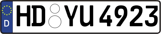 HD-YU4923
