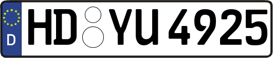 HD-YU4925