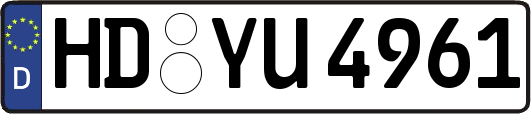 HD-YU4961