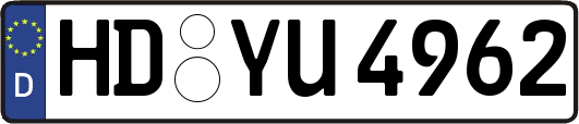 HD-YU4962
