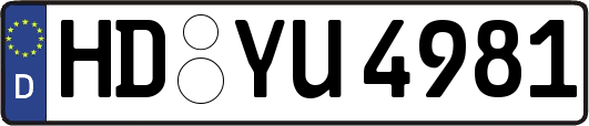HD-YU4981