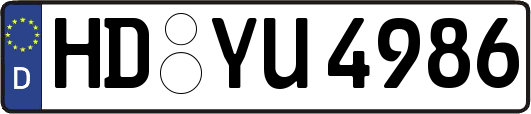 HD-YU4986