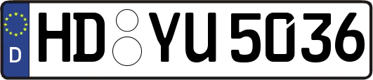 HD-YU5036