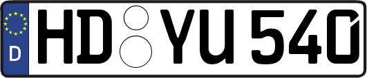 HD-YU540