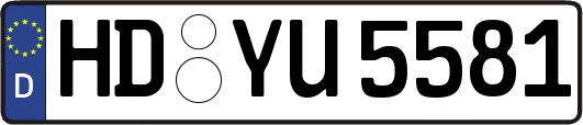 HD-YU5581