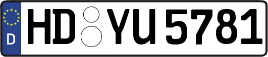 HD-YU5781