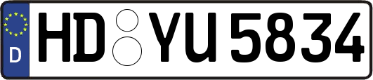 HD-YU5834