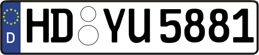HD-YU5881
