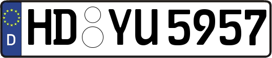 HD-YU5957