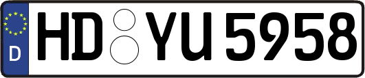HD-YU5958