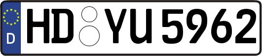 HD-YU5962