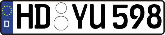 HD-YU598