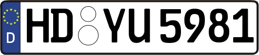 HD-YU5981