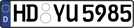 HD-YU5985