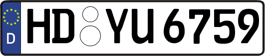 HD-YU6759