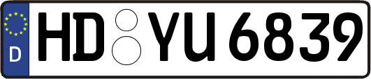 HD-YU6839