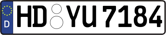 HD-YU7184