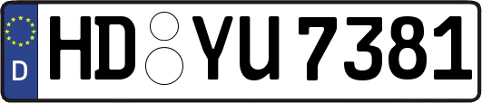 HD-YU7381