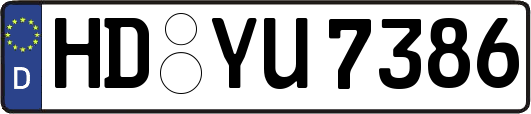 HD-YU7386