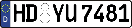 HD-YU7481
