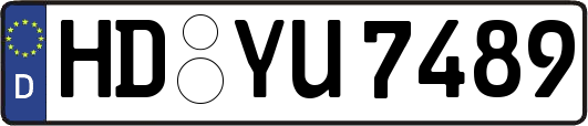 HD-YU7489